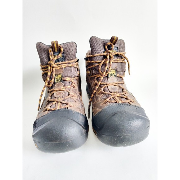 Keen Utility Braddock Hiking Boots Brown Mens 9 D Dry Waterproof Rubber USA Made main image 10